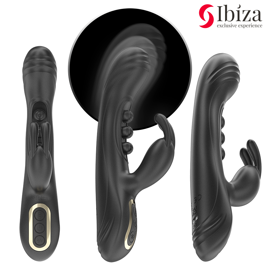 IBIZA - Rabbitvibrator med pulsering