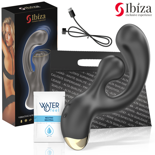 IBIZA - Vibrerende og roterende stimulator