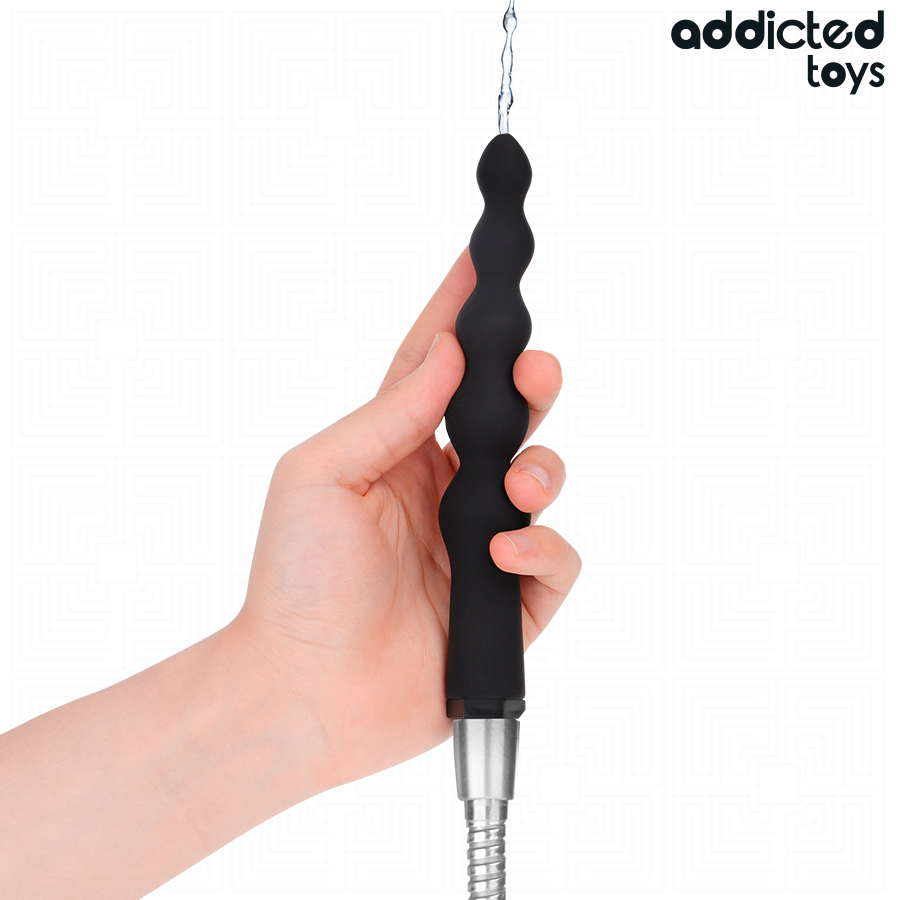 ADDICTED TOYS - Analrenser med Universaladapter Modell 5
