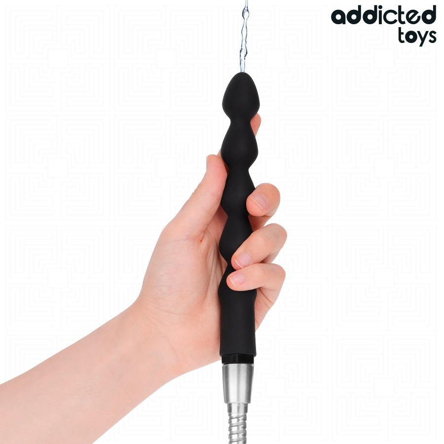 ADDICTED TOYS - Analrenser med Universaladapter Modell 6