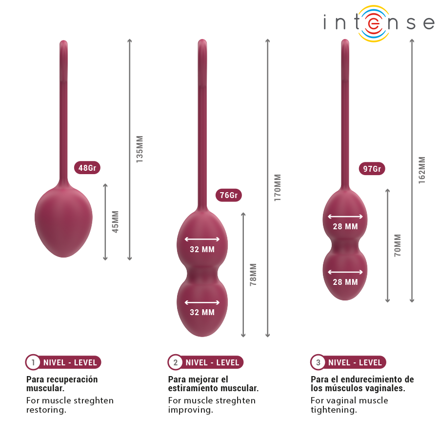 INTENSE - Charli Knipekule-sett