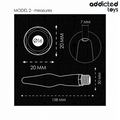ADDICTED TOYS - Analrenser med Universaladapter Modell 2