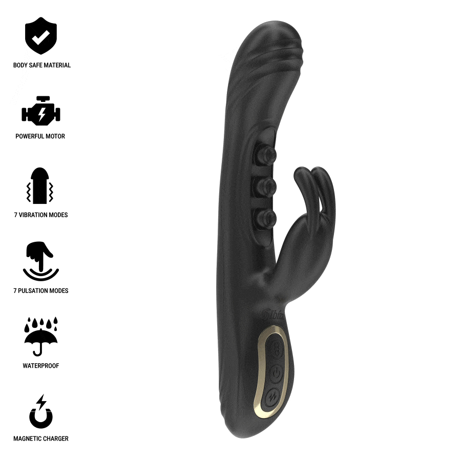 IBIZA - Rabbitvibrator med pulsering