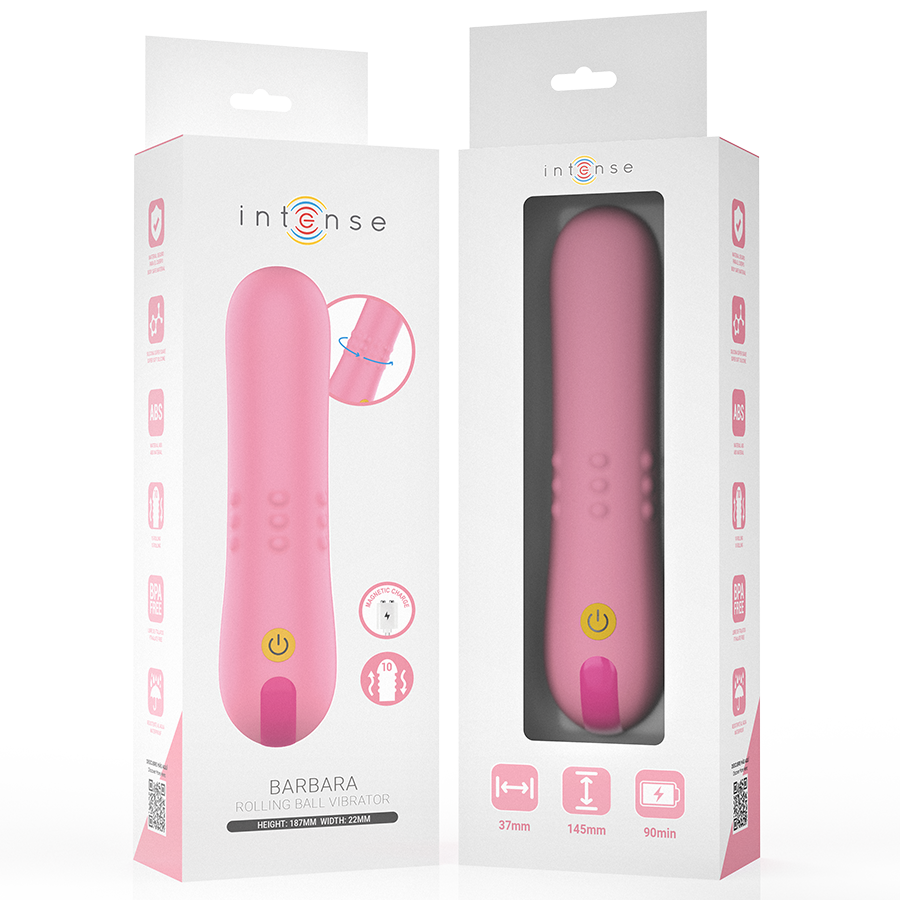 INTENSE - Barbara Vibrator med Roterende Kuler