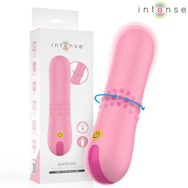 INTENSE - Barbara Vibrator med Roterende Kuler