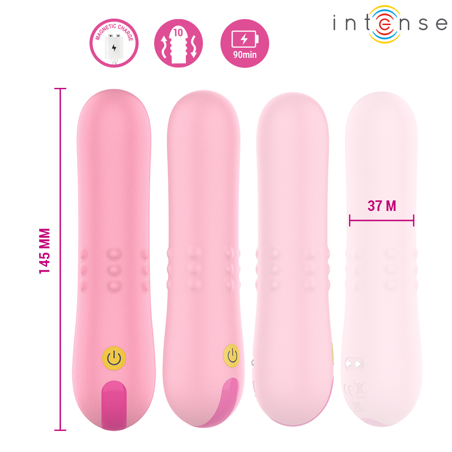 INTENSE - Barbara Vibrator med Roterende Kuler