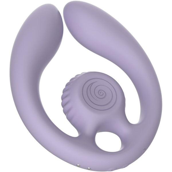 Snail Vibe - Gizi Duo Parstimulator med Fjernkontroll
