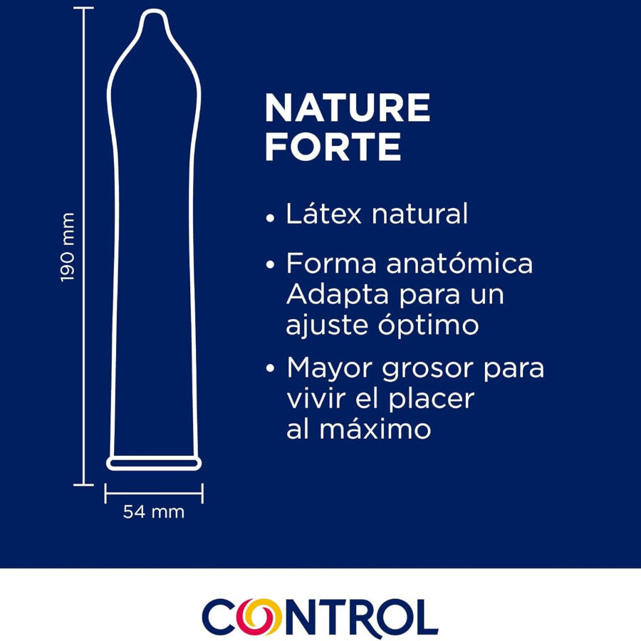 CONTROL - Nature Forte Tykke Kondomer 144 stk