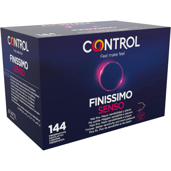 CONTROL - Finissimo Senso Tynne Kondomer 144 stk