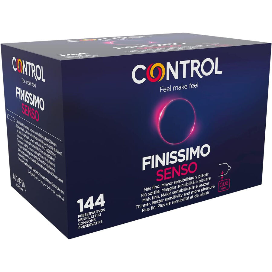 CONTROL - Finissimo Senso Tynne Kondomer 144 stk