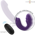 INTENSE - Jill Dobbeltvibrator 20 cm Lilla med fjernkontroll
