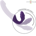 INTENSE - Jill Dobbeltvibrator 20 cm Lilla med fjernkontroll