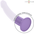 INTENSE - Eddie Vibrator 17,5 cm 10 vibrasjoner Lilla med fjernkontroll