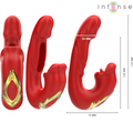 INTENSE - Nathy Dobbeltvibrator med sugende munn