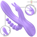 INTENSE - Miko Trippelvibrator rabbit + analstimulator 7 vibrasjoner