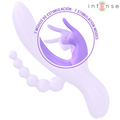 INTENSE - Miko Trippelvibrator rabbit + analstimulator 7 vibrasjoner