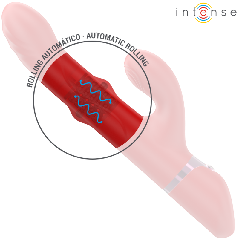 INTENSE - Lele Multifunksjonsvibrator med rotasjon og oscillering