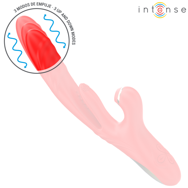 INTENSE - Karol Multifunksjonsvibrator med støt & sug