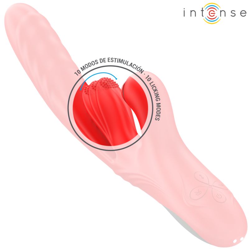INTENSE - Karol Multifunksjonsvibrator med støt & sug