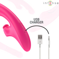 INTENSE - Emi Multifunksjonsvibrator 13,5 cm 3-i-1 10 vibrasjoner