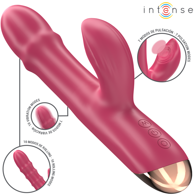 INTENSE - Chloe Multifunksjonsvibrator 3-i-1