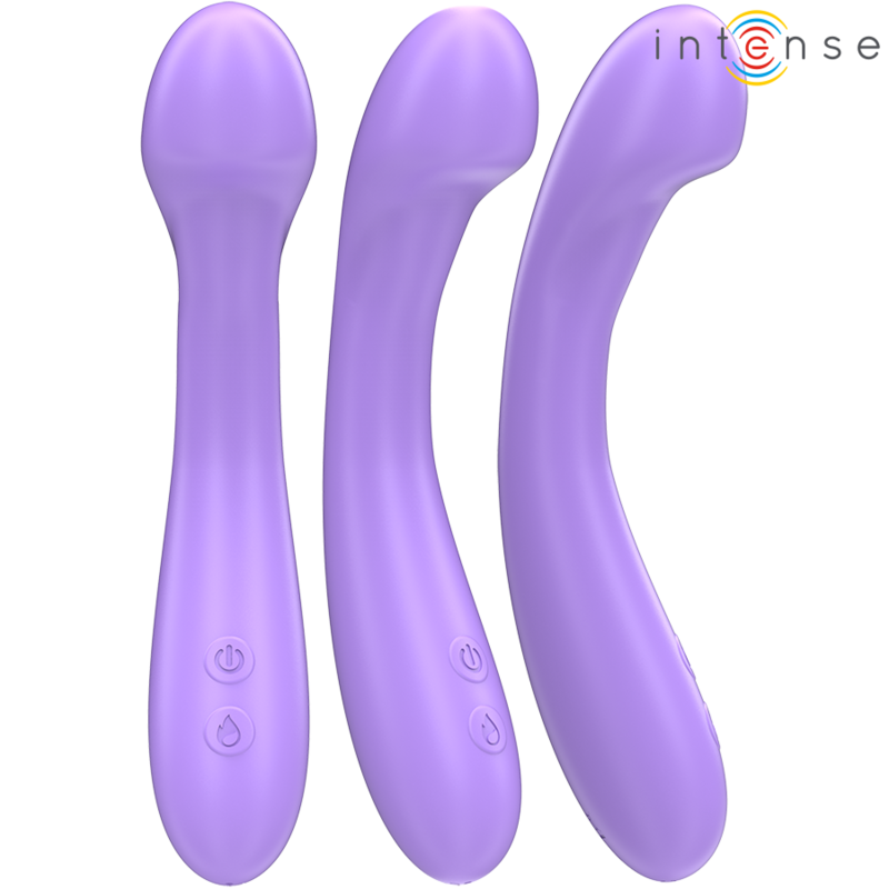 INTENSE - Becky Vibrator 19 cm med varme 7 vibrasjoner