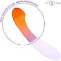 INTENSE - Becky Vibrator 19 cm med varme 7 vibrasjoner