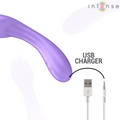 INTENSE - Becky Vibrator 19 cm med varme 7 vibrasjoner