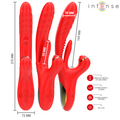 INTENSE - Rosalia Multifunksjonsvibrator 3-i-1 med støt