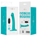 INTENSE - Katie Vibrator med sugekopp 10 vibrasjoner Blå med fjernkontroll