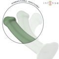 INTENSE - Becca Vibrator med sugekopp 10 vibrasjoner Grønn med fjernkontroll