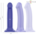INTENSE - Victoria Vibrator med sugekopp 10 vibrasjoner Mørkeblå med fjernkontroll