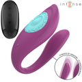 INTENSE - Annie U-formet vibrator Lilla med fjernkontroll