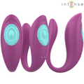 INTENSE - Annie U-formet vibrator Lilla med fjernkontroll