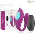 INTENSE - Annie U-formet vibrator Lilla med fjernkontroll