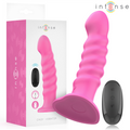 INTENSE - Cindy Vibrator Størrelse L Spiraldesign 10 vibrasjoner Rosa Fjernkontroll