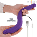 INTENSE - Gunter Dobbel Vibrator-Dildo 40 cm Lilla med Fjernkontroll