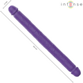 INTENSE - Gunter Dobbel Vibrator-Dildo 40 cm Lilla med Fjernkontroll