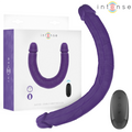 INTENSE - Gunter Dobbel Vibrator-Dildo 40 cm Lilla med Fjernkontroll