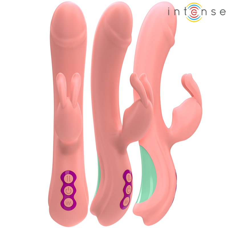 INTENSE - Rachel Rabbitvibrator 5 vibrasjoner Rosa