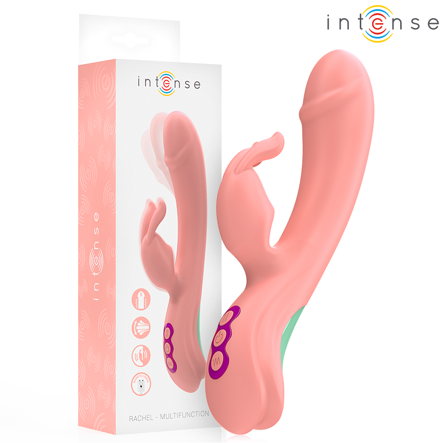 INTENSE - Rachel Rabbitvibrator 5 vibrasjoner Rosa