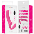 INTENSE - Amy Dobbeltvibrator 20 cm Rosa med fjernkontroll