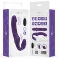 INTENSE - Jill Dobbeltvibrator 20 cm Lilla med fjernkontroll