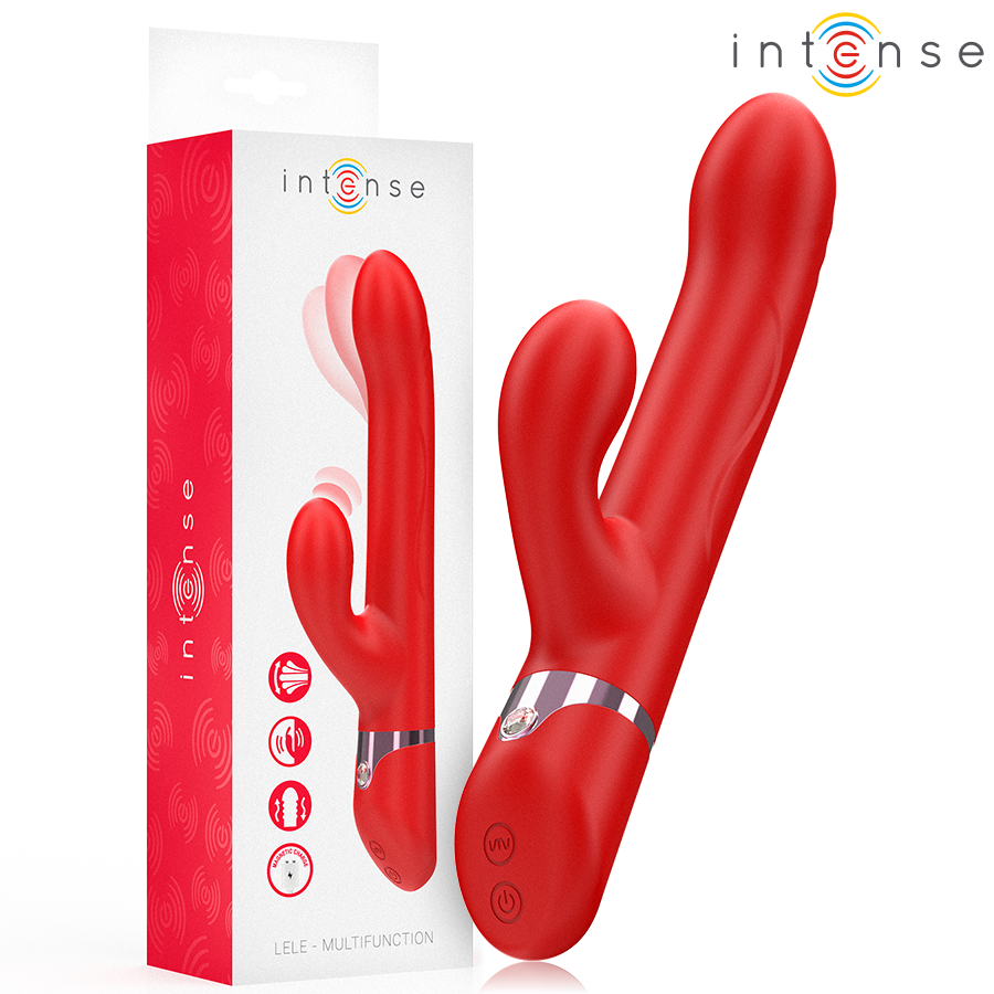 INTENSE - Lele Multifunksjonsvibrator med rotasjon og oscillering