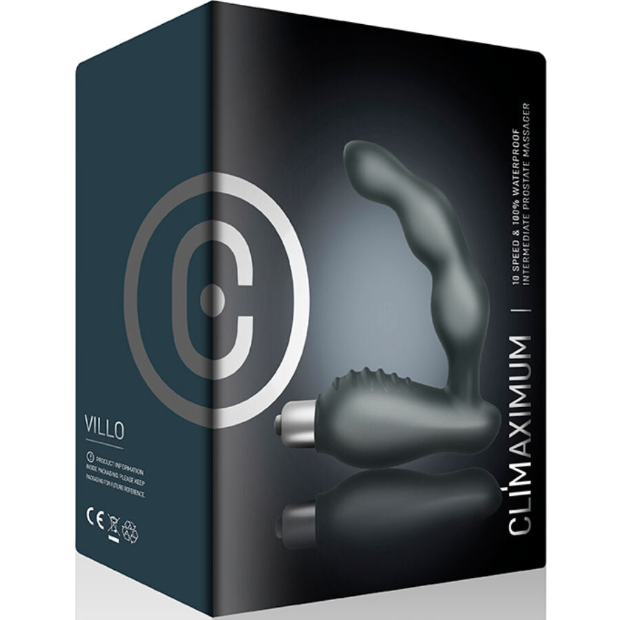 CLIMAXIMUM - Villo prostatavibrator med avtakbar vibrasjonskule
