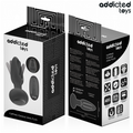 ADDICTED TOYS - Analplugg med Vibrerende Tunge og Fjernkontroll