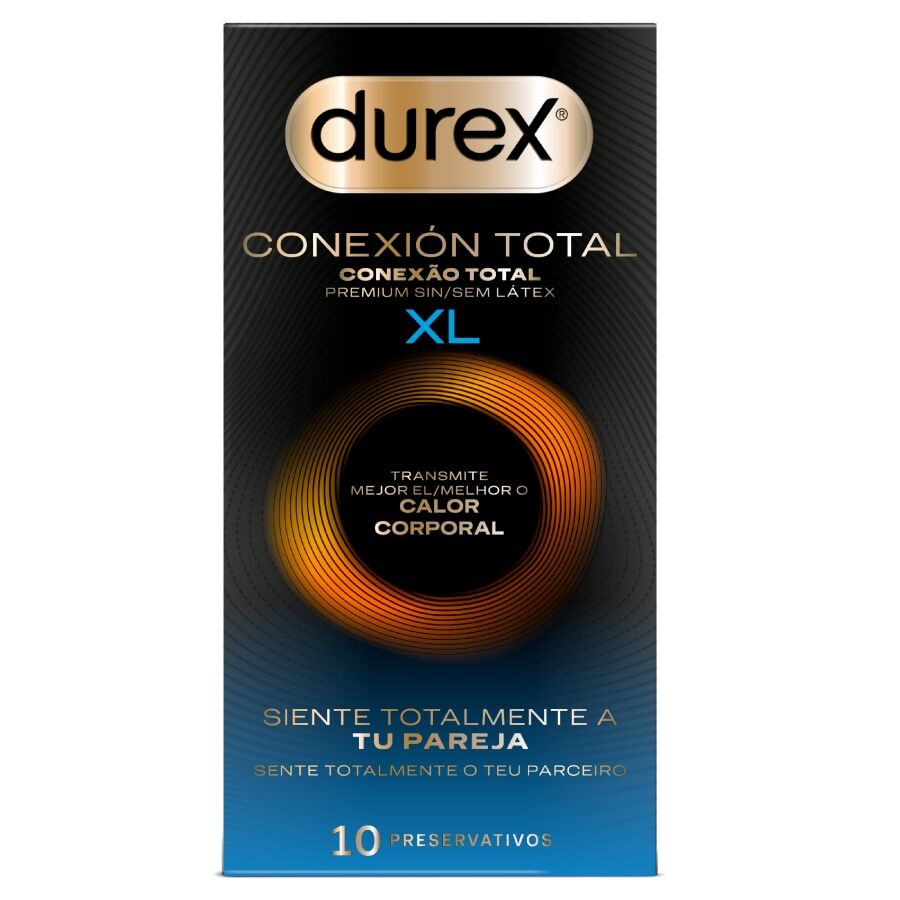 DUREX - Total Connection XL Latexfrie kondomer 10-pakning