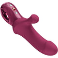 FUN FACTORY - Bi Stronic Curve Støtende rabbitvibrator Vinrød