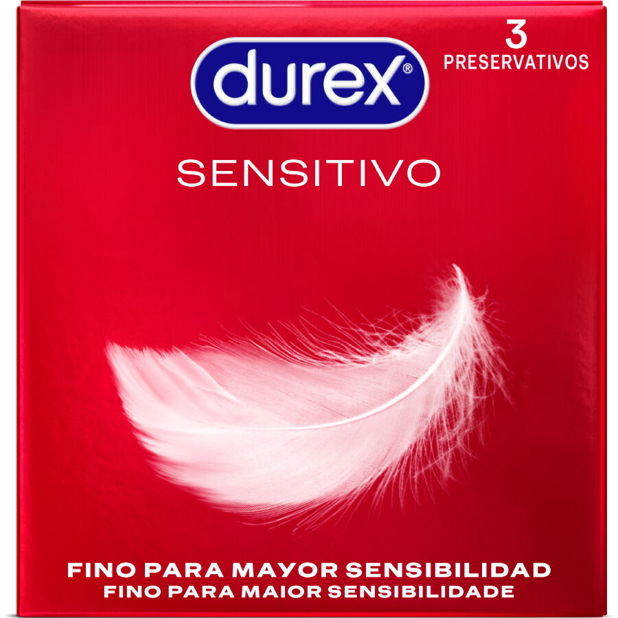 DUREX - Sensitive Tynne kondomer 3 stk