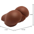 ACT - Big Ass Realistisk masturbator med vibrator